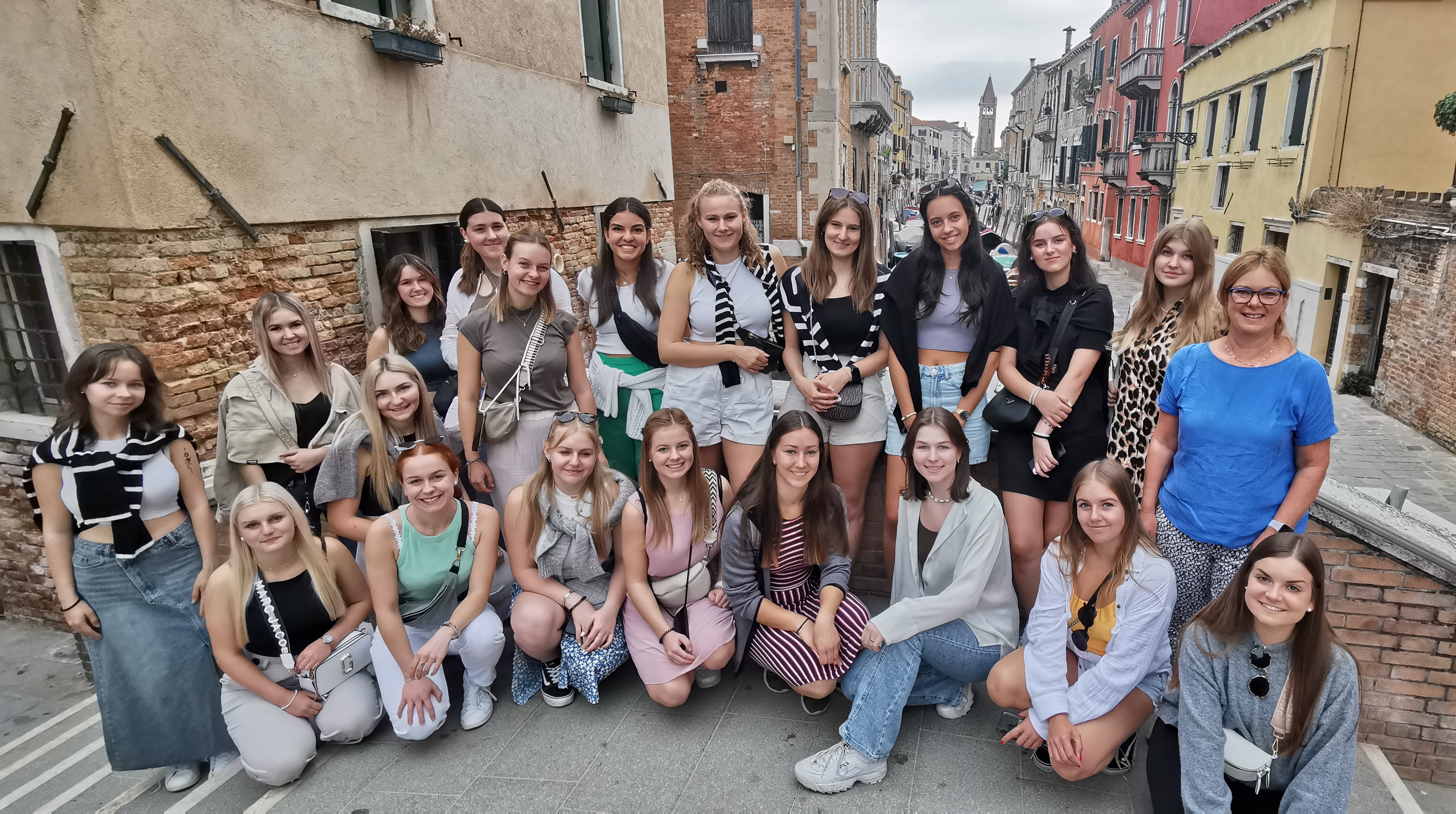 Foto Venedig Gruppe