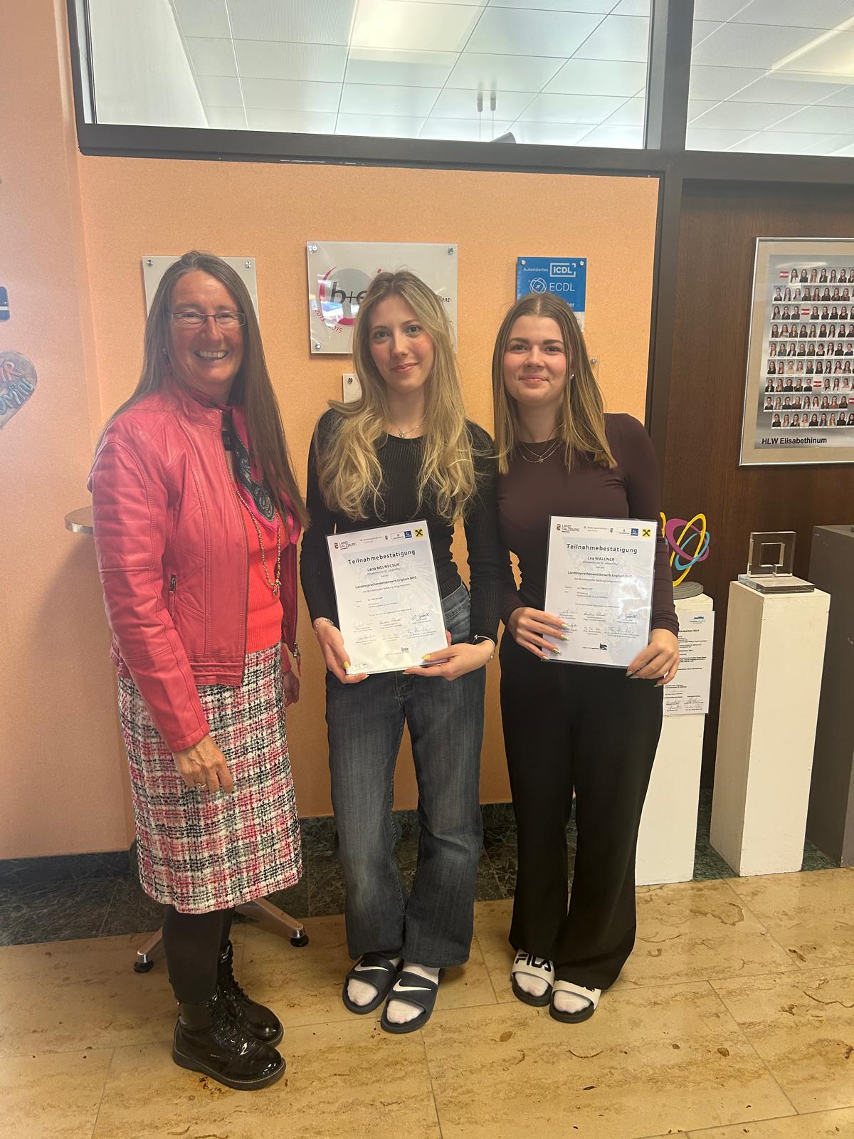 Erfolge beim Landessprachenwettbewerb 2026