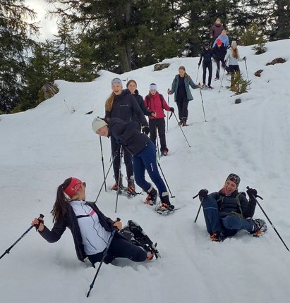 Schneeschuh-Erlebnis: Lernen im größten Klassenzimmer – der Natur