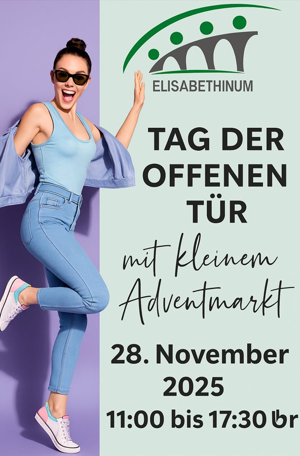 Einladung zum Tag der offenen Tür am 28. November 2025